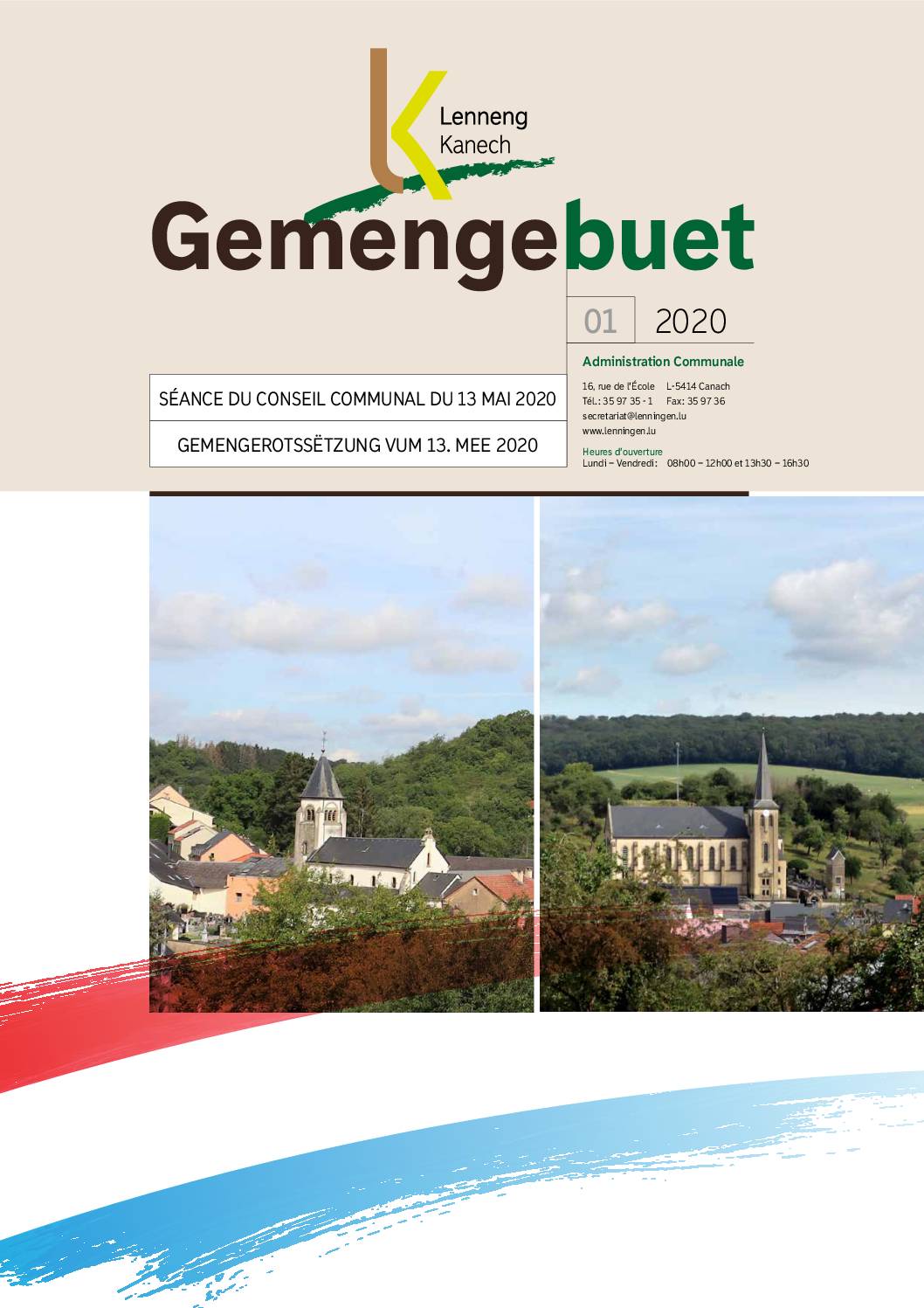 Gemengebuet / Bulletin communal 1 – 2020