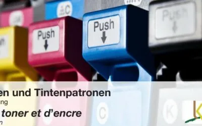 Tonerkartuschen und Tintenpatronen / Cartouches de toner et d’encre
