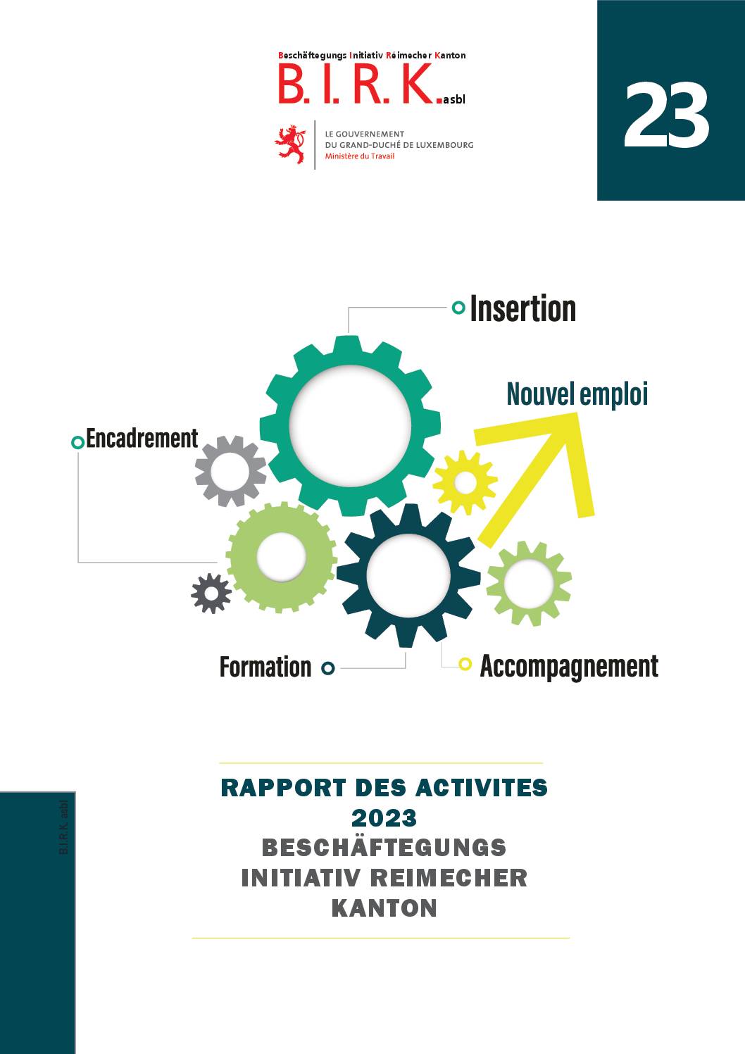 B.I.R.K. - Rapport des activités 2023
