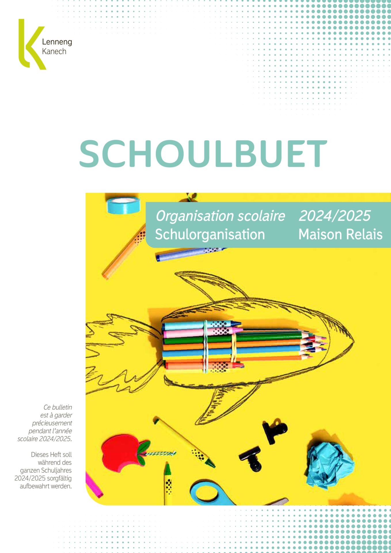 Cover Schoulbuet 2024/2025