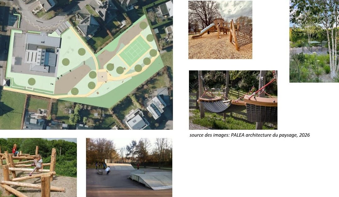 Invitation à la réunion de concertation citoyenne du 18 mars 2026 | Réfection de la cour d’école et du parc «Kaulenwiss» à Canach